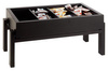 Présentoir buffet FRAMES, pour GN 1/1, couleur wengé, 57,5x27,5x22 cm | APS 14953