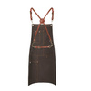 Tablier Urban X-Style chocolat | KARLOWSKY LS 25-48-pces