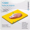 Planche à découper HACCP jaune 60x40 cm | FORGAST FG12613