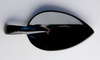 Bol à apéritif LEAF, mélamine, noir, 10x4,5x1 cm | APS 83888