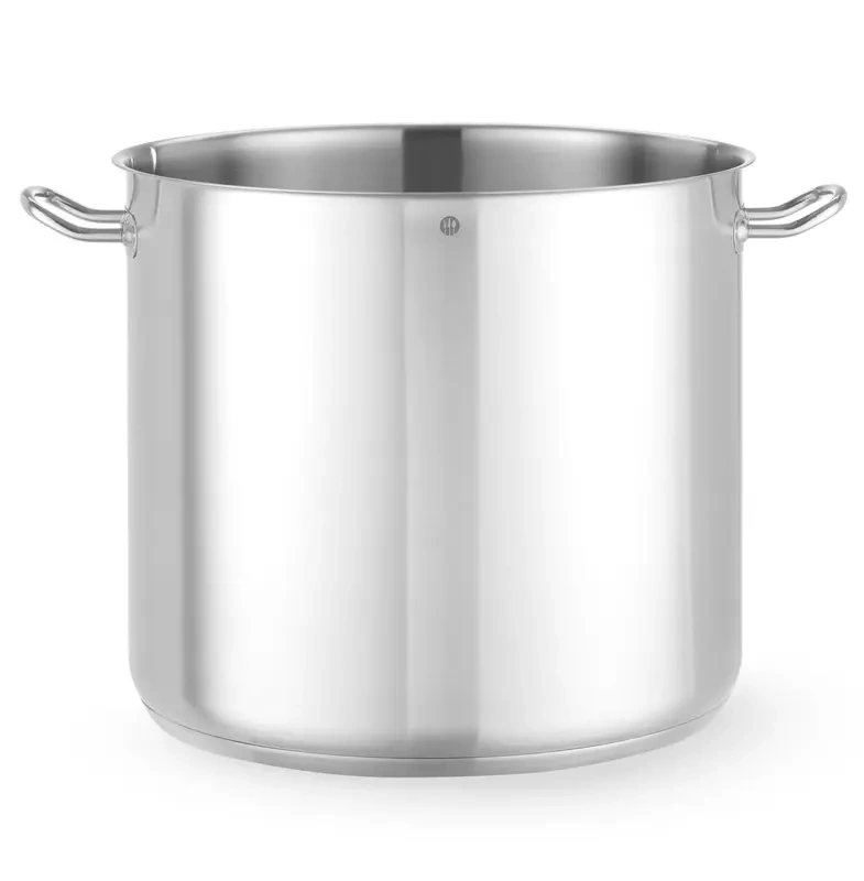 Marmite haute en acier inoxydable sans couvercle, Kitchen Line, 45 l, diamètre 40 cm, hauteur 36 cm | HENDI 837122