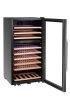 Cave à vin, 2 zones, 91 bouteilles, noire, 230 l, 9 clayettes | ARKTIC 237113