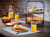 Set de table TIRA, PVC, couleur acier, 45x33x0.1 cm | APS 60527