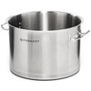 Casserole moyenne en acier inoxydable avec couvercle, 17 l, diamètre 32 cm | FORGAST FG02017
