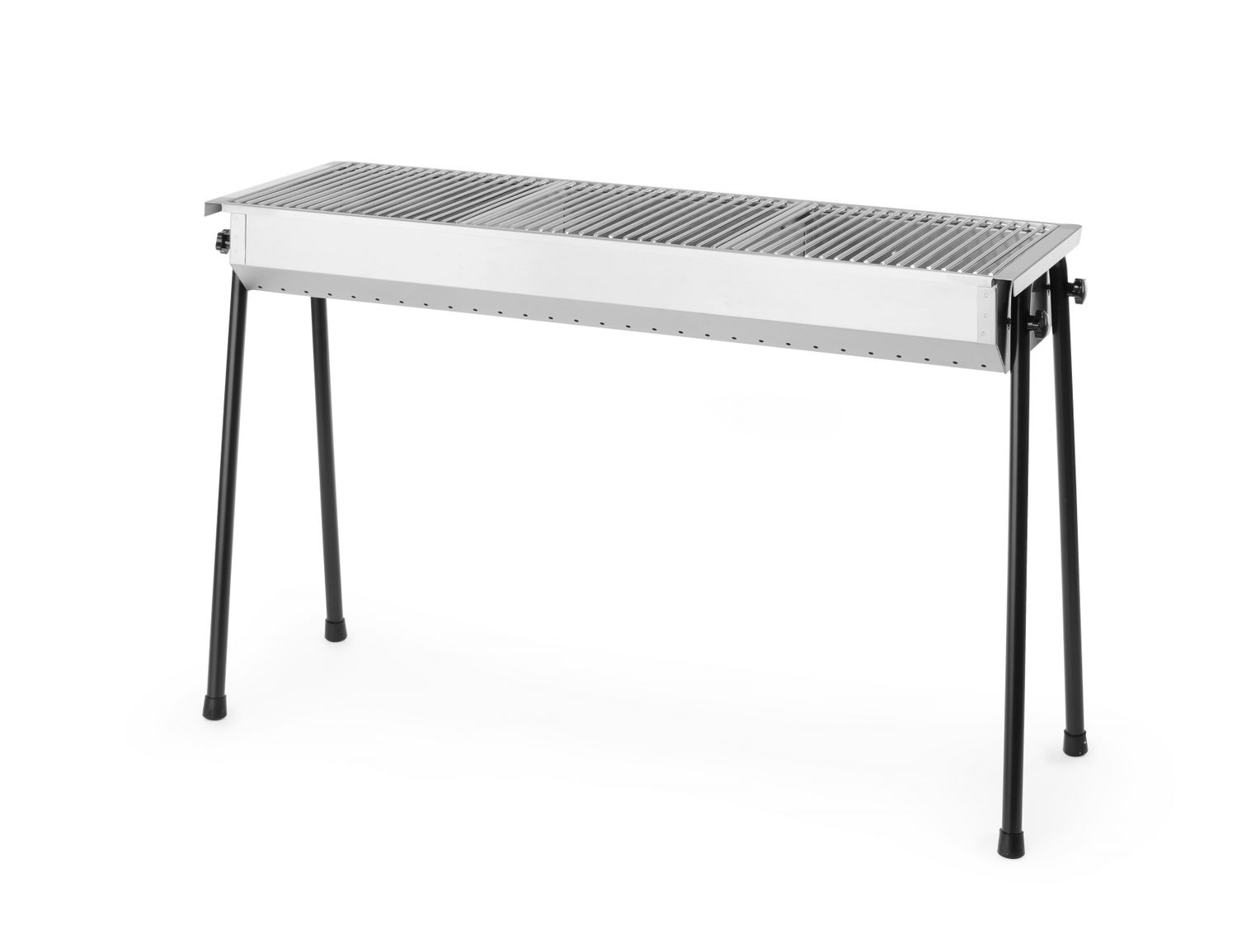 Gril Resto au charbon de bois, grille 34,5x34,5 cm | HENDI 150801