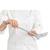 Spatule perforée pour retourner, 11,5x11,5 cm, longueur 54 cm | FORGAST FG11230