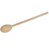 Cuillère ovale en bois pour poêles en téflon de 25 cm de longueur | CONTACTO 832/025