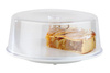 Plat à gâteau, blanc, en mélamine, diamètre 31 cm | APS 468