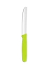 Couteau universel dentelé, vert | HENDI 841631