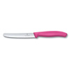 Nóż ząbkowany do warzyw i owoców Swiss Classic różowym dł. ostrza 11 cm | VICTORINOX 6.7836.L115