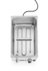 Appareil de cuisson de pâtes 25 L, 230 V/3500 W, 60,1x32,6x27,9 cm | HENDI 240496