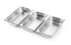 Chauffe-plats de table GN 1/1 avec bacs supplémentaires | HENDI 471050