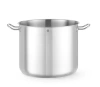 Casserole haute en acier inoxydable sans couvercle, Kitchen Line, capacité 21 l, diamètre 32 cm, hauteur 27 cm | HENDI 837795