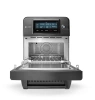 Four convection-micro-ondes CombiTurbo, 18 L, noir, 230 V / 3000 W | HENDI 281277