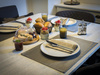 Set de table TIRA, PVC, gris, 45x33x0.1 cm | APS 60015