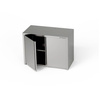 Armoire murale en acier inoxydable avec portes 80x40x60 cm | FORGAST
