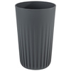 Gobelet réutilisable TO GO, haut, gris, 8.5x13.5 cm, 400 ml | APS 66912