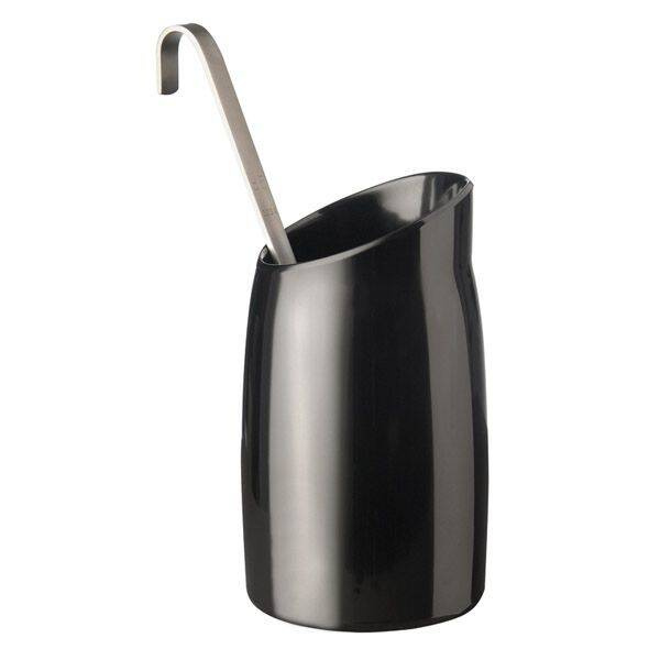 Pichet CASUAL en mélamine noir 1 l | APS 83868