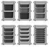 Conteneur isotherme pour catering, 2 x GN 1/1 200 mm, 63,5x46,5x66 cm | HENDI 707999