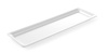 Plateau GN 2/4 en mélamine blanc | HENDI 566053