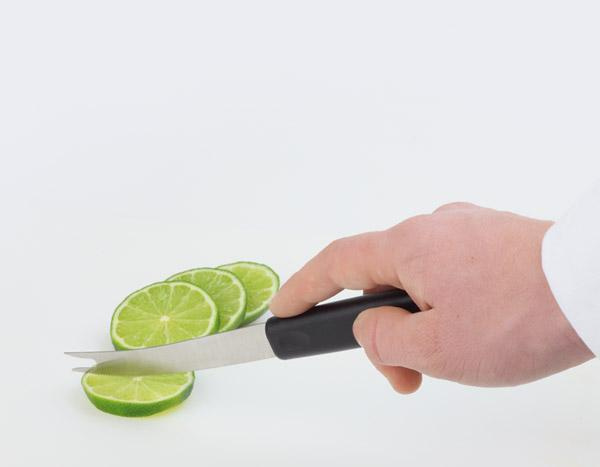 Couteau de barman, avec dents pour tranches de citron | APS 88846