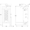 Gyros (kebab) au gaz Potis GD-2, charge 30 kg, 2 zones de chauffe, alimenté au gaz naturel G20 | POTIS PG1203