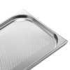 Bac GN 1/1 2 cm perforé en acier inoxydable | FORGAST FG04702V1