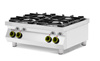 Cuisinière à gaz de table à 4 brûleurs, 19 kW, gaz naturel | HENDI 227381