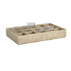 Insert pour boîte en bois GN 1/1, 50,5x30x6 cm, marron | APS 14021