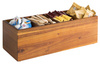 Caisse en bois Woody 36x14x12,5 cm | APS 11649