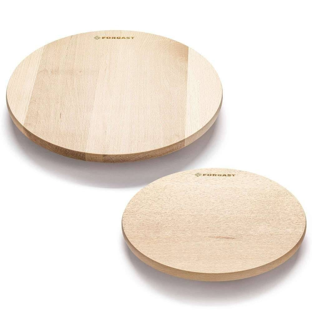 Plateau en bois rotatif de service 35 cm | FORGAST FG12652