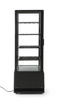 Vitrine réfrigérée 98 l, noire, LED, 2-6°C | HENDI 233269