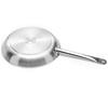 Poêle en acier satiné 32 cm | FORGAST FG02304