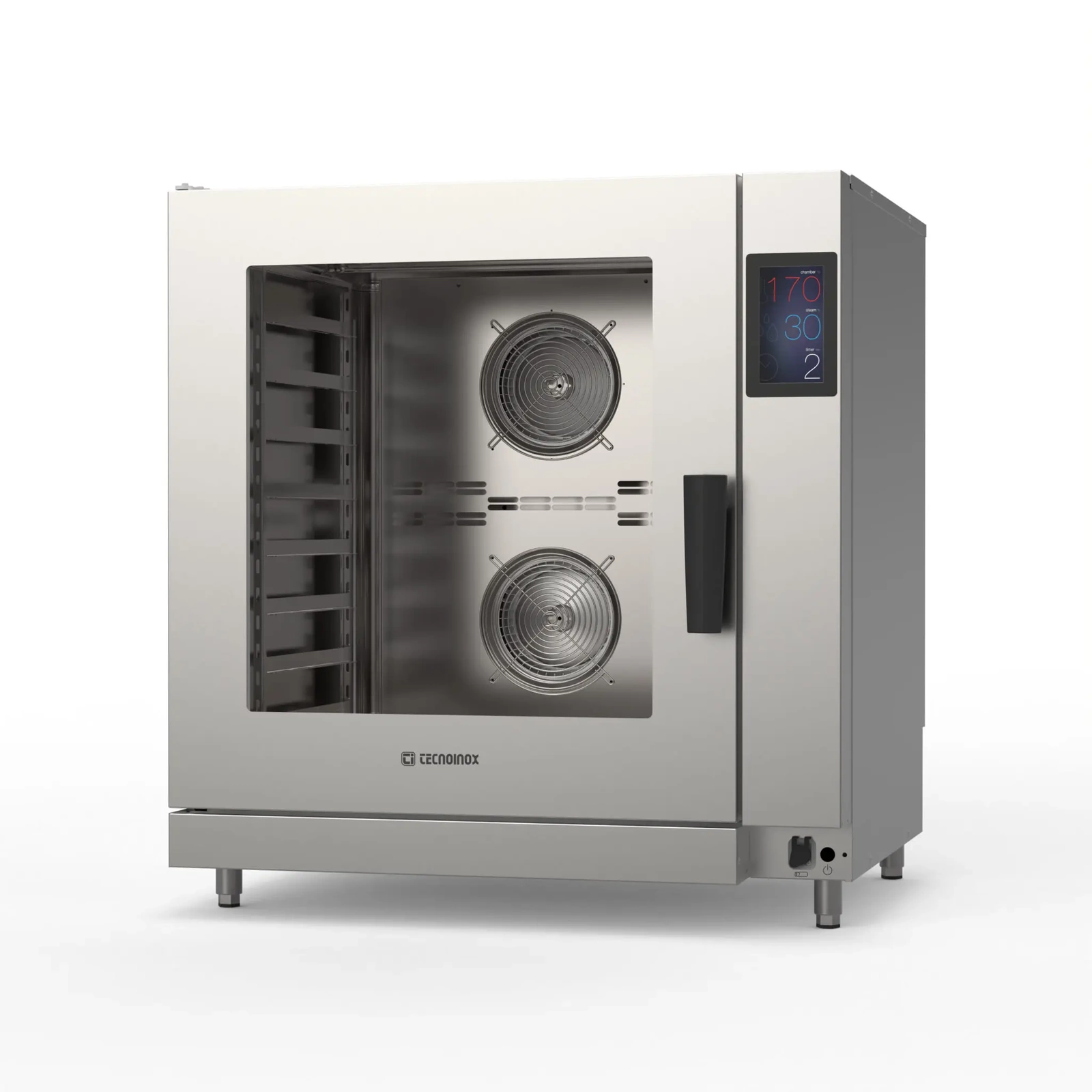 Four mixte à convection et vapeur, électrique 8x 400X600 Tecnobake Next EOP08TSL | TECNOINOX 964654