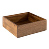 Boîte en bois Woody 15x15x5,5 cm | APS 11650