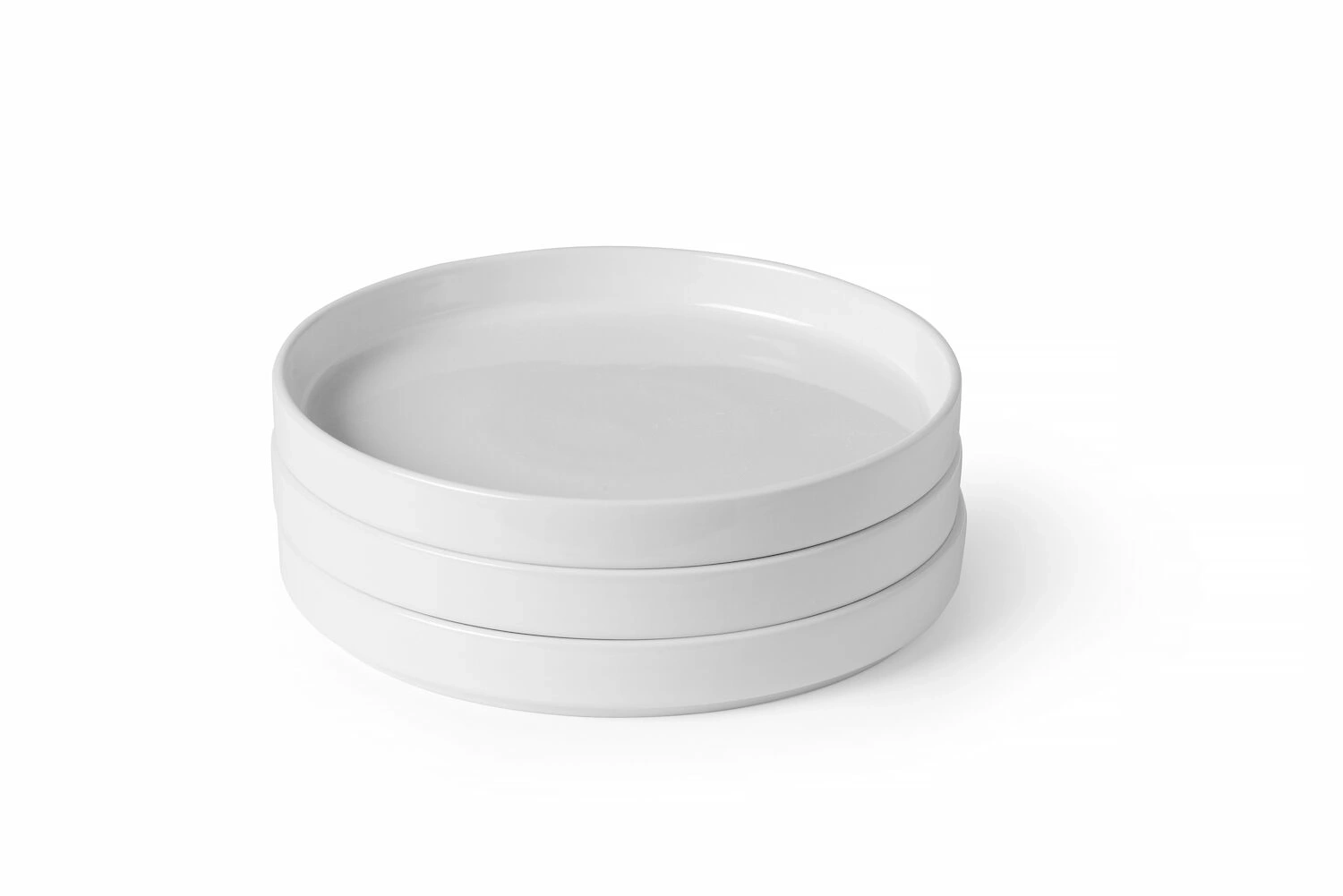 Assiette à bord haut Oslo, blanc - Ø 24 cm | HENDI 768747