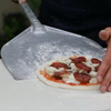 Pelle à pizza 32x30 cm en aluminium long. manche 120 cm | GI.METAL F-32R