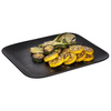 Plateau NERO GN 1/2 en mélamine, noir, 32,5x26,5x2,5 cm | APS 85068