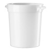 Récipient alimentaire rond sans couvercle cap. 4 L | FORGAST FG02814