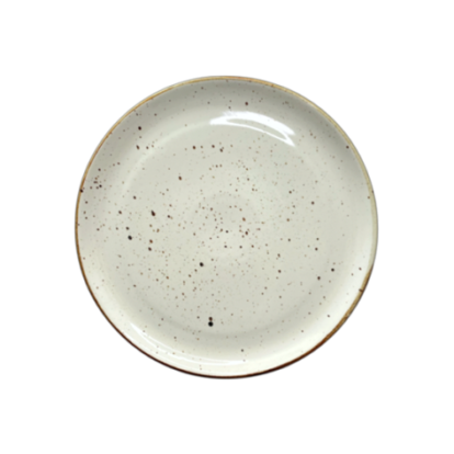 Assiette plate Still Rustic crème 27 cm | KERA CERAMIKA 14.2/R.K