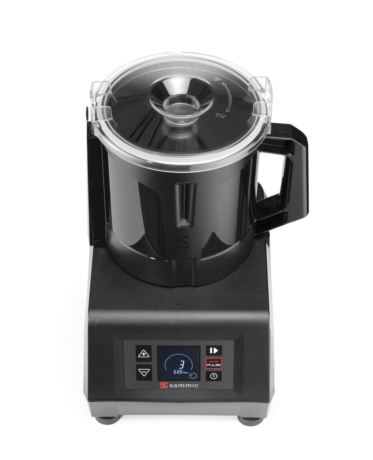 Cutter-émulsifiant pour aliments 4,4 l, 1,1 kW, 300-3000 tr/min | SAMMIC 1051000
