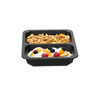 Barquettes déjeuner pour plats à emporter à 2 compartiments 22,7x17,8x4 cm - 320 pcs | GUILLIN MAPCOR2C22740DC