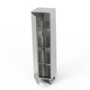 Armoire de stockage en acier inoxydable 40x50x180 cm | FORGAST