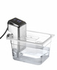 Couvercle en polycarbonate pour GN 1/2 avec découpe pour sous-vide | HENDI 864234