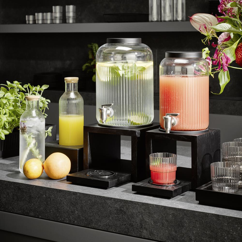 Distributeur de boissons Valo, couleur noire, capacité 3,8 l | APS 14125