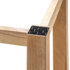 Billot de boucher en bois, 40x50 cm, plateau 20 cm, sur piétement | FORGAST FG12241