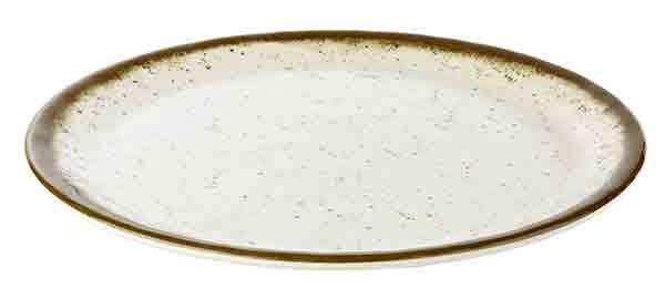 Assiette STONE ART en mélamine, 30x2 cm | APS 84512