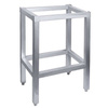 Socle pour billot de boucher, 50x40x77 cm, en acier inoxydable | CONTACTO 3642/504