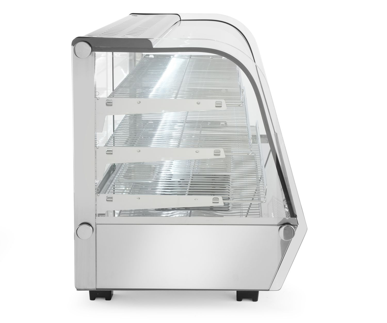 Vitrine chauffante réglable 160 l, 1,5 kW, 230 V | HENDI 233733