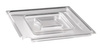 Couvercle pour bol FLOAT, avec ouverture pour cuillère, 25x25x1,5 cm | APS 83922